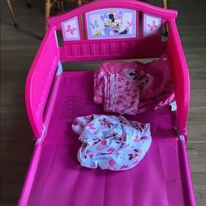 Minnie Mouse toddler bed